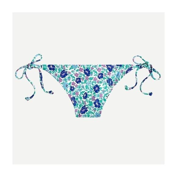 J. Crew String Hipster Bikini Bottom in Storybook Floral - Picture 8 of 8